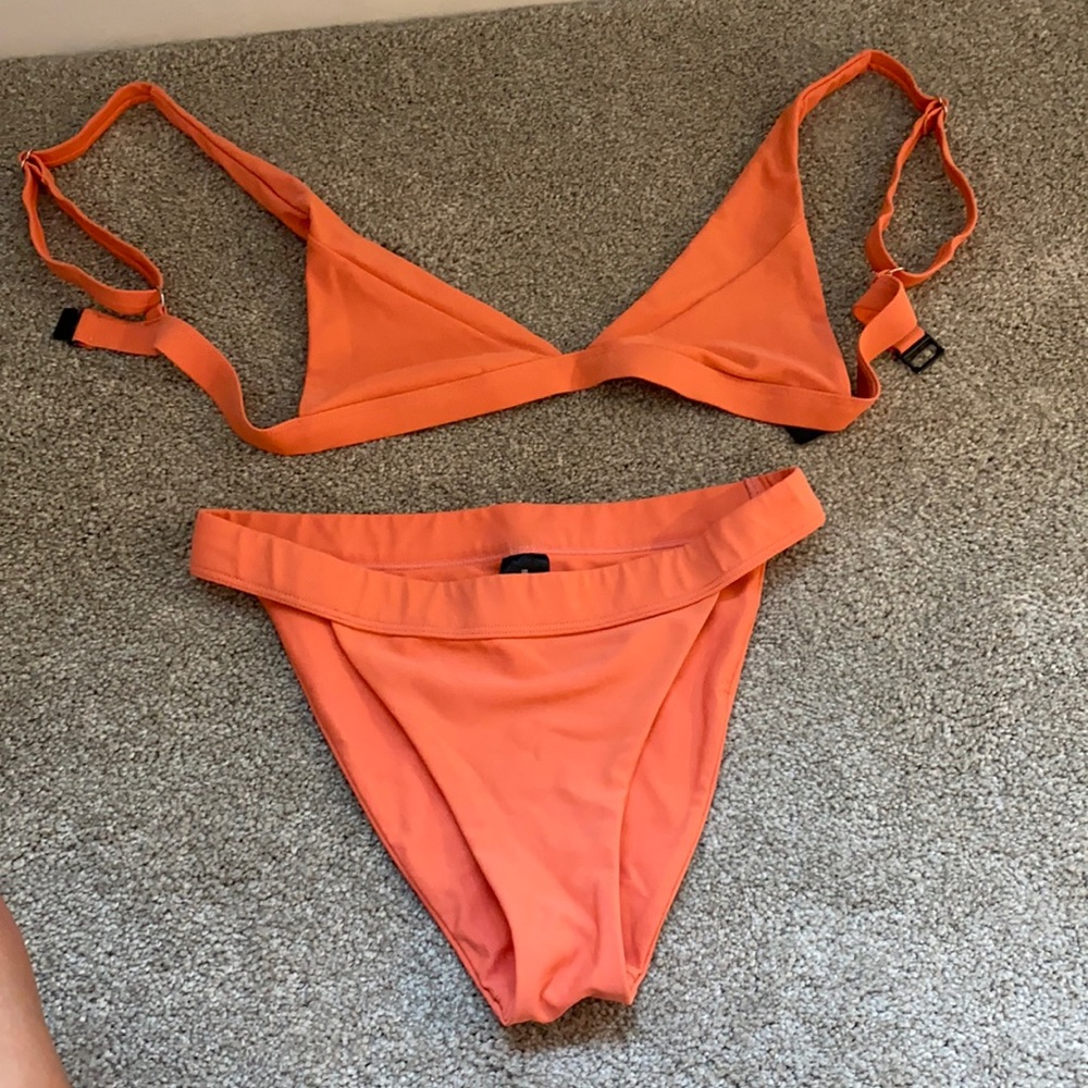 Blackbough seim neon orange bikini